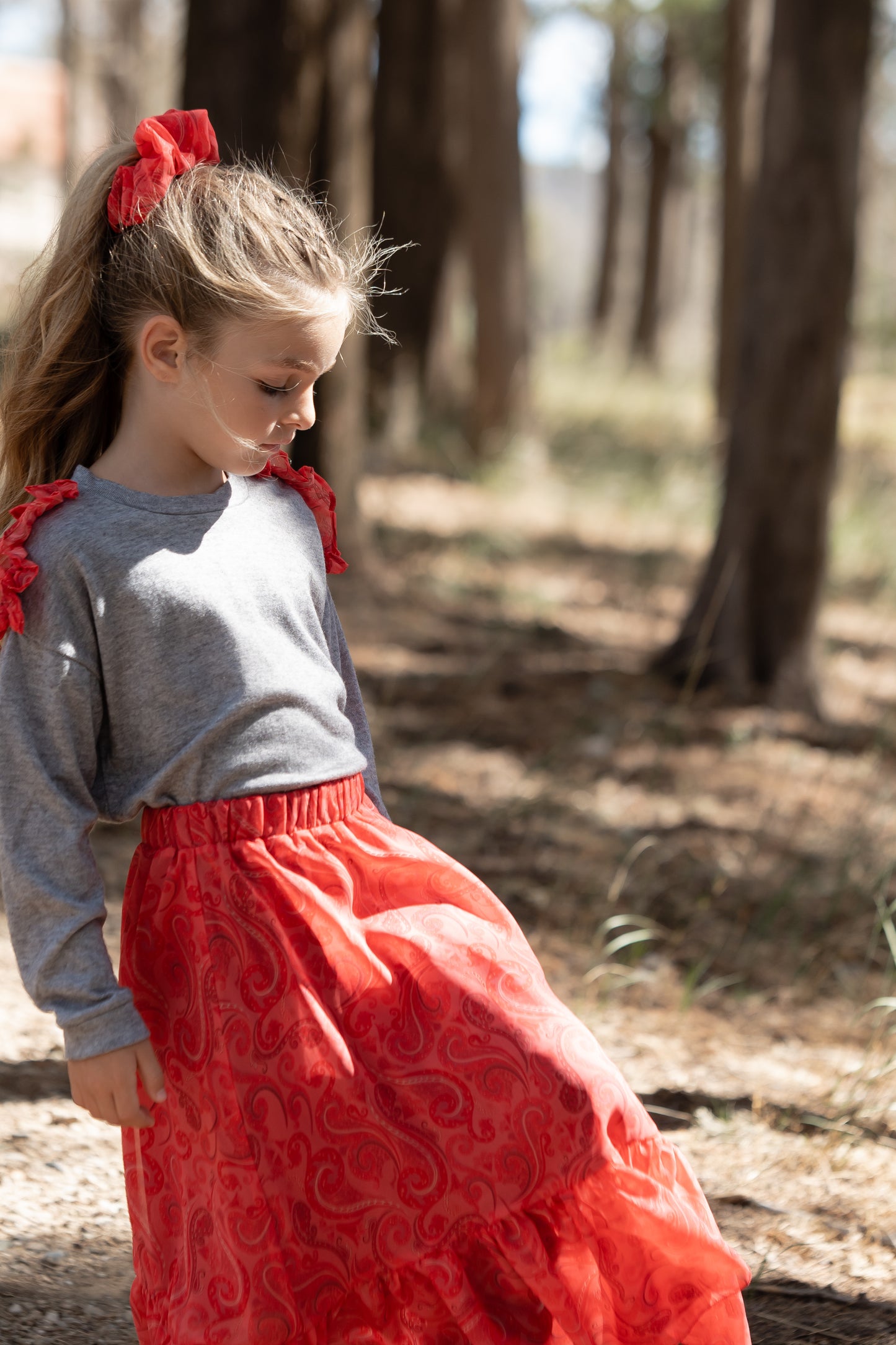 CAPSULE RUFFLED SWEATER