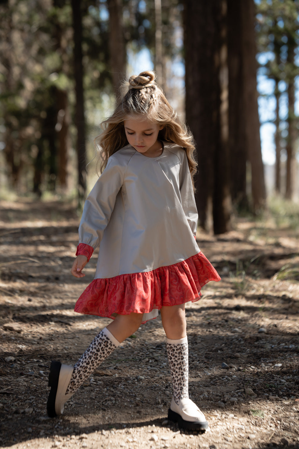 CAPSULE RUFFLE DRESS