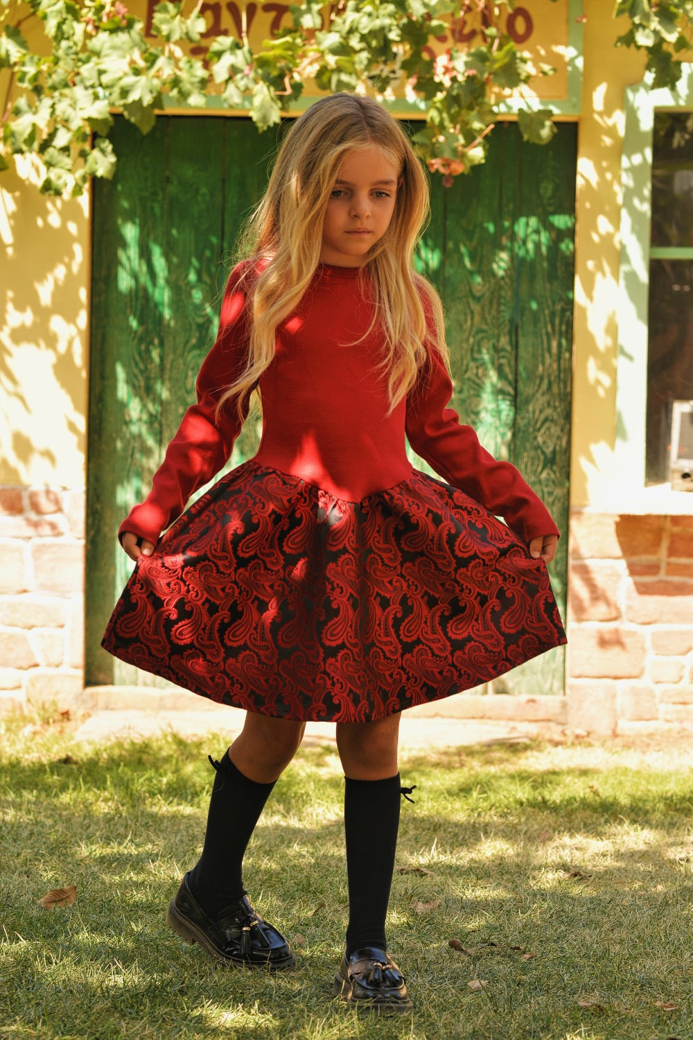 Pailsey Bloom Dress