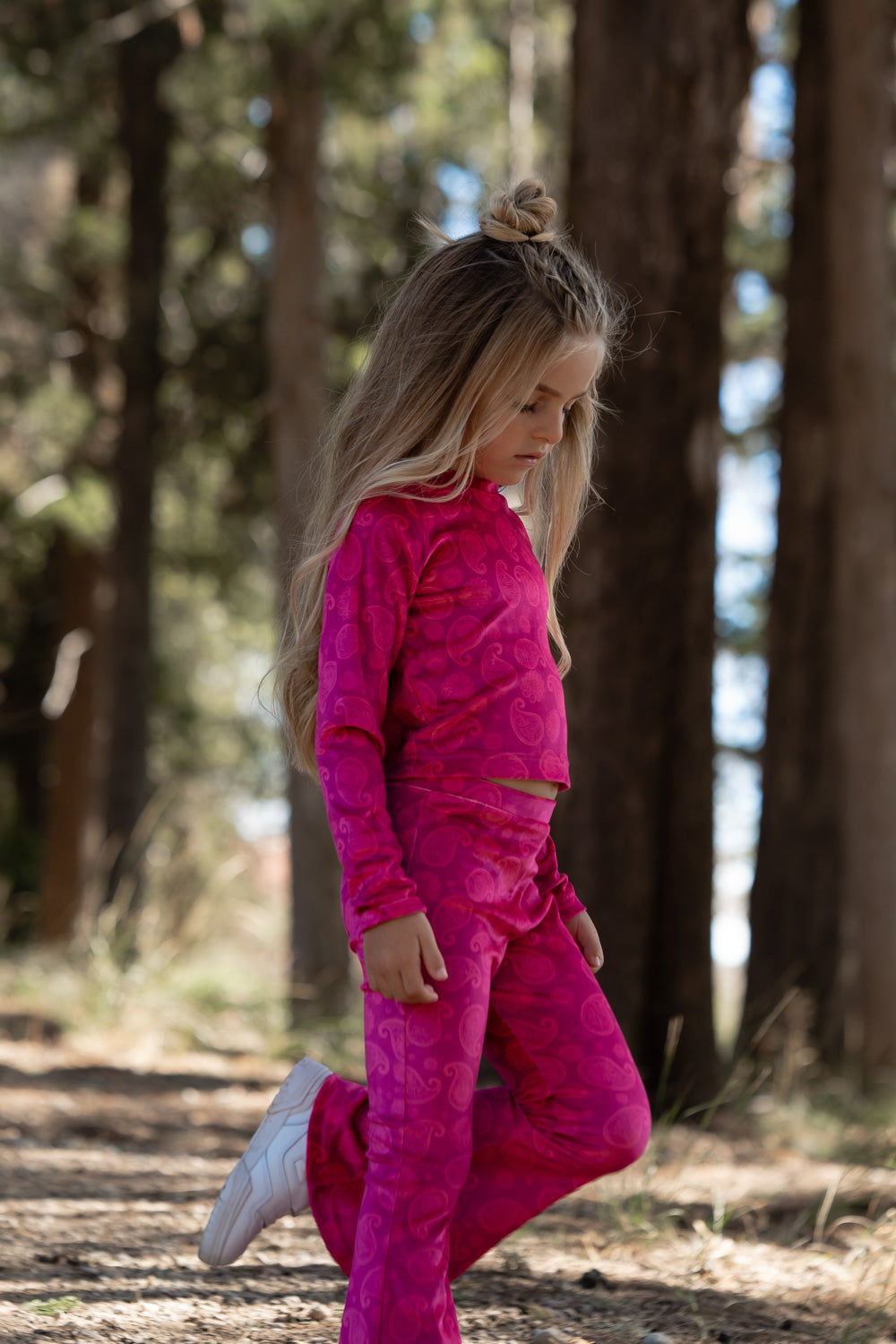 CAPSULE PURPLE VELVET PANTS