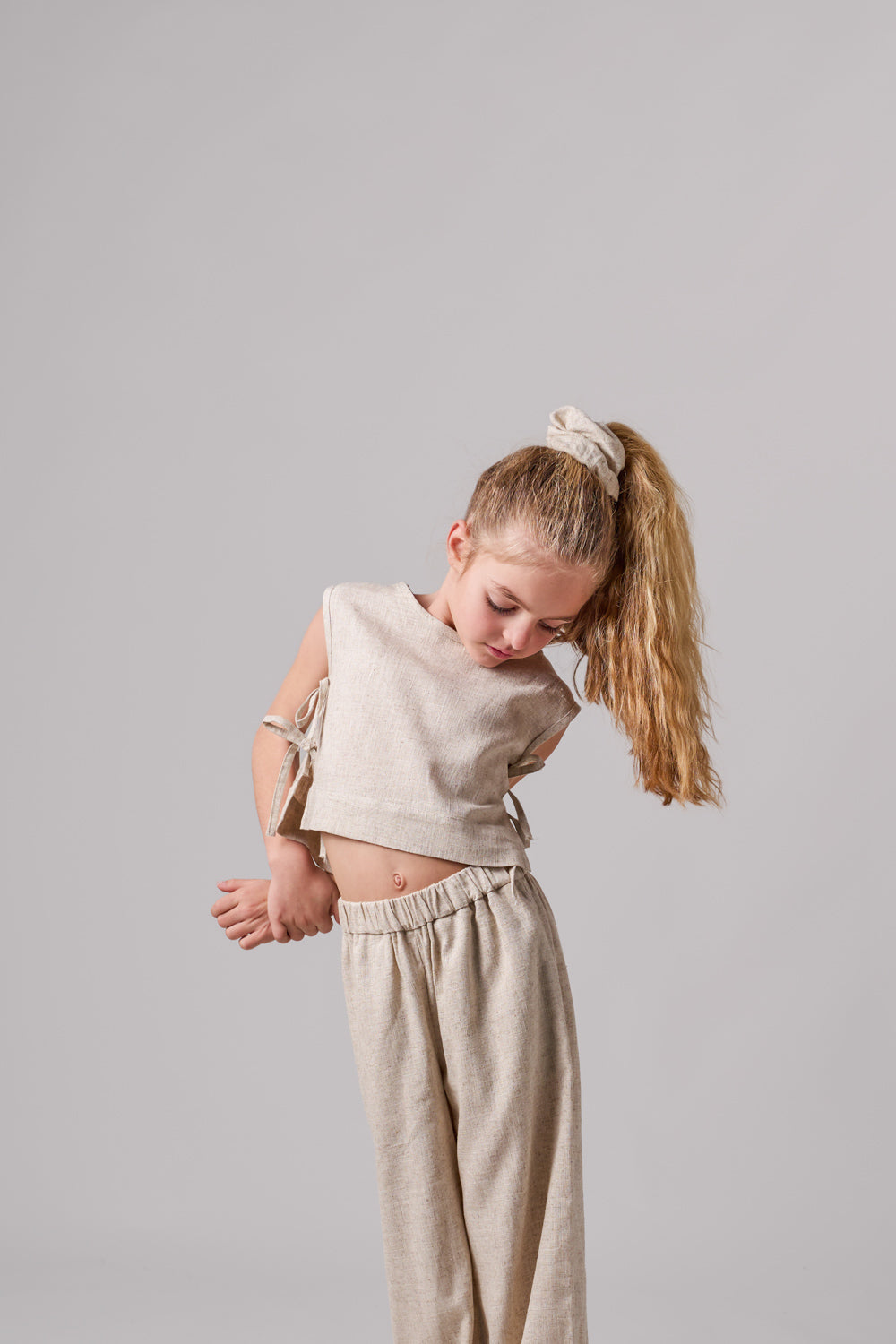 LUMINA WIDE LEG BEIGE