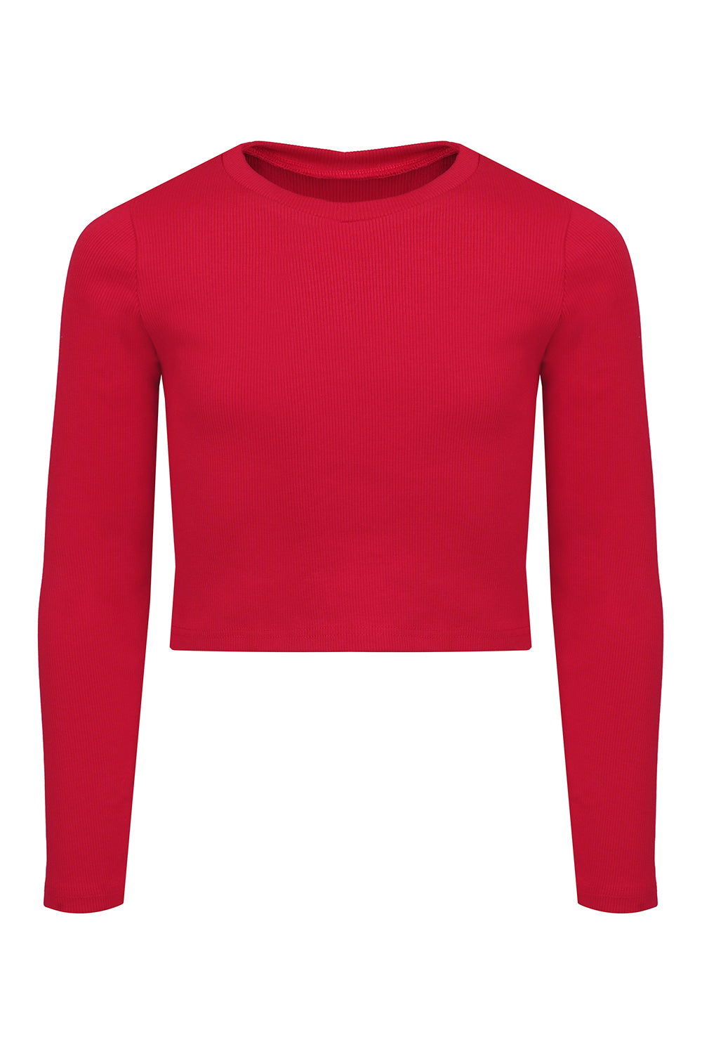 Ribbed crop top