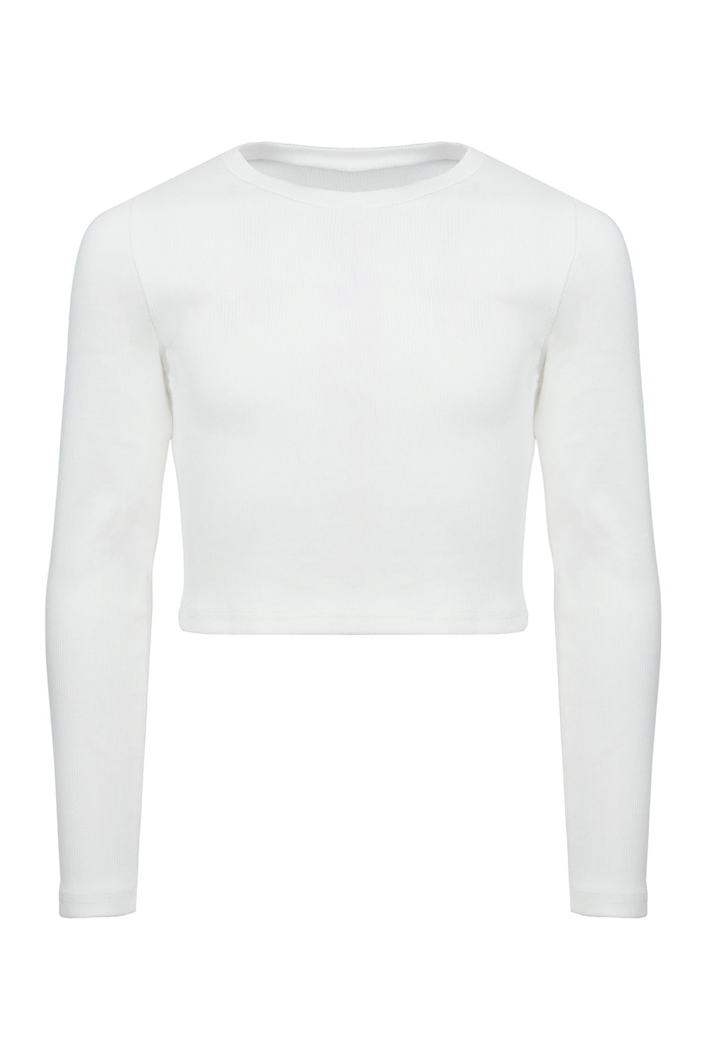 Ribbed crop top