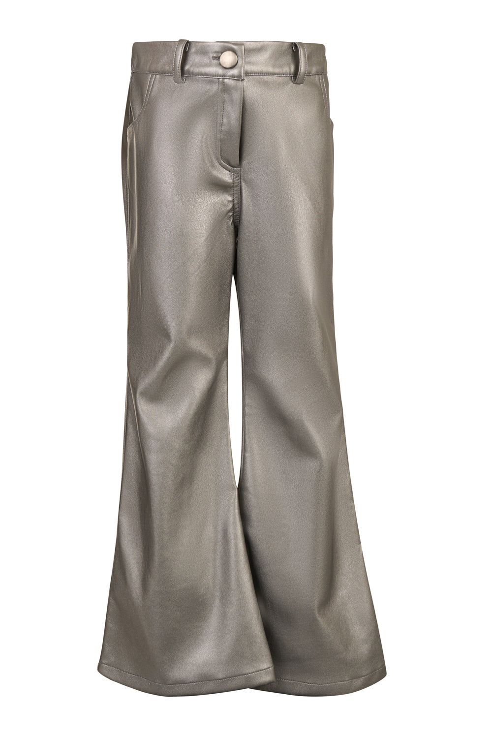 CAPSULE LEATHER FLARE PANTS