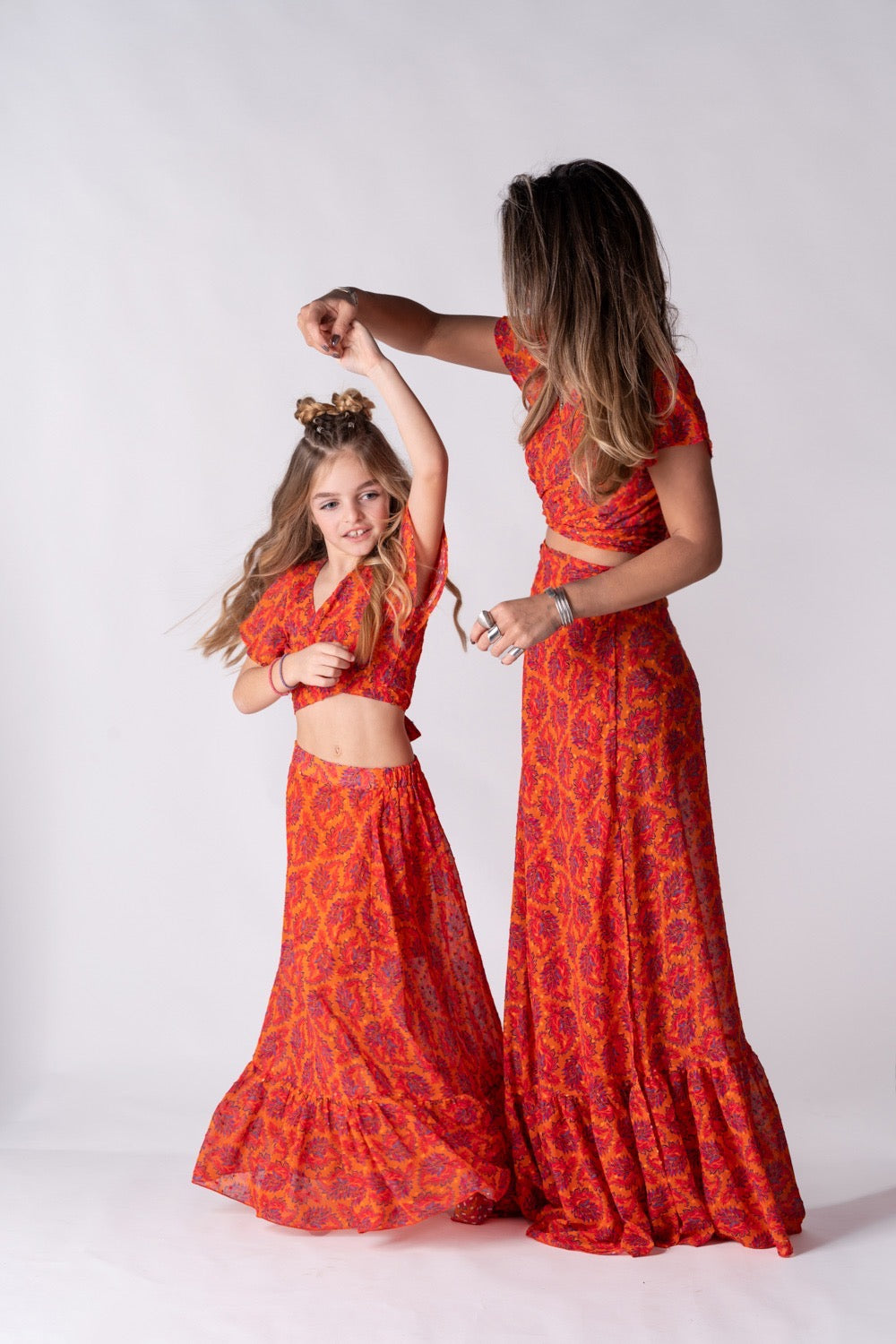 Sunmelo Maxi Wrap Skirt