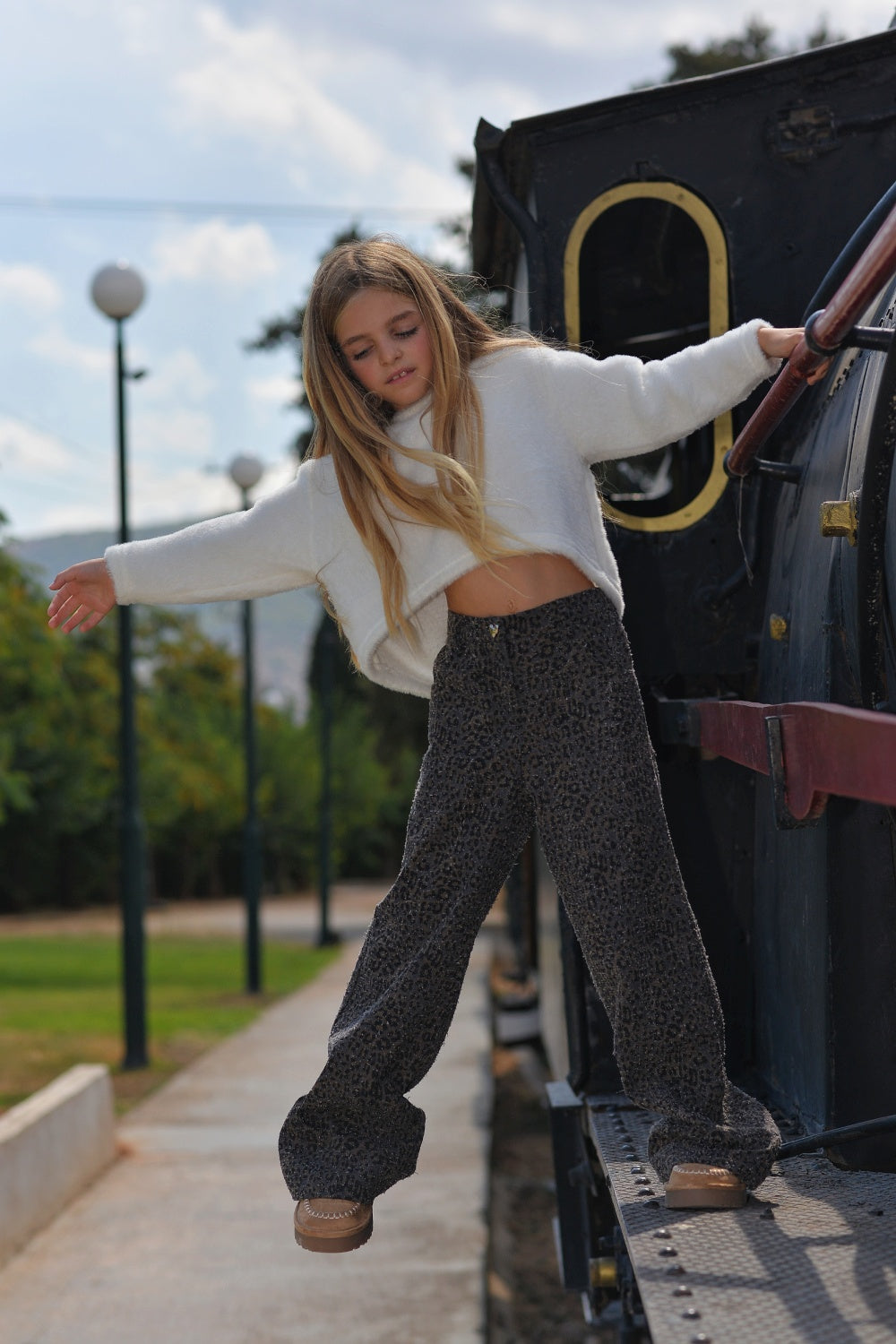 Leopard Jeans