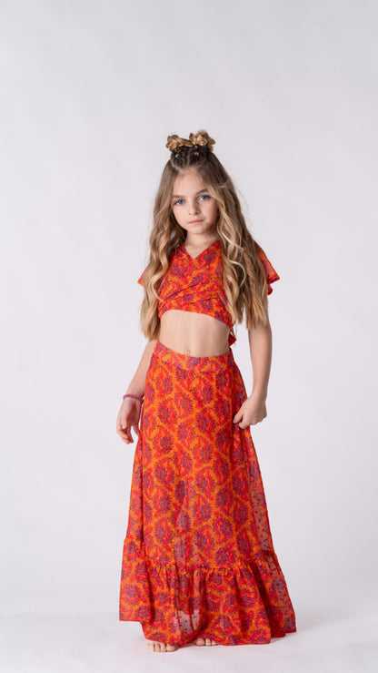 Sunmelo Wrap Top