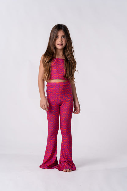Sporty Flare Pants