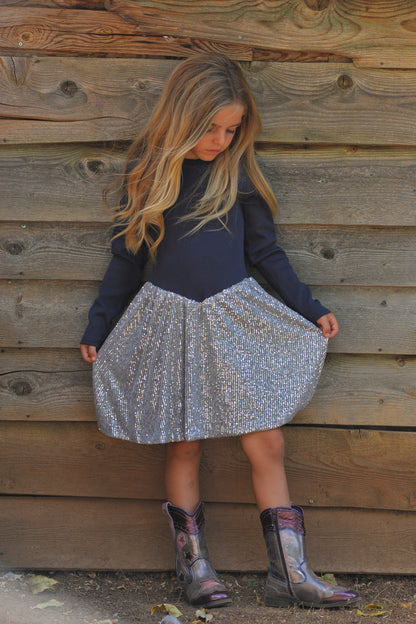 Shiny Bloom Dress