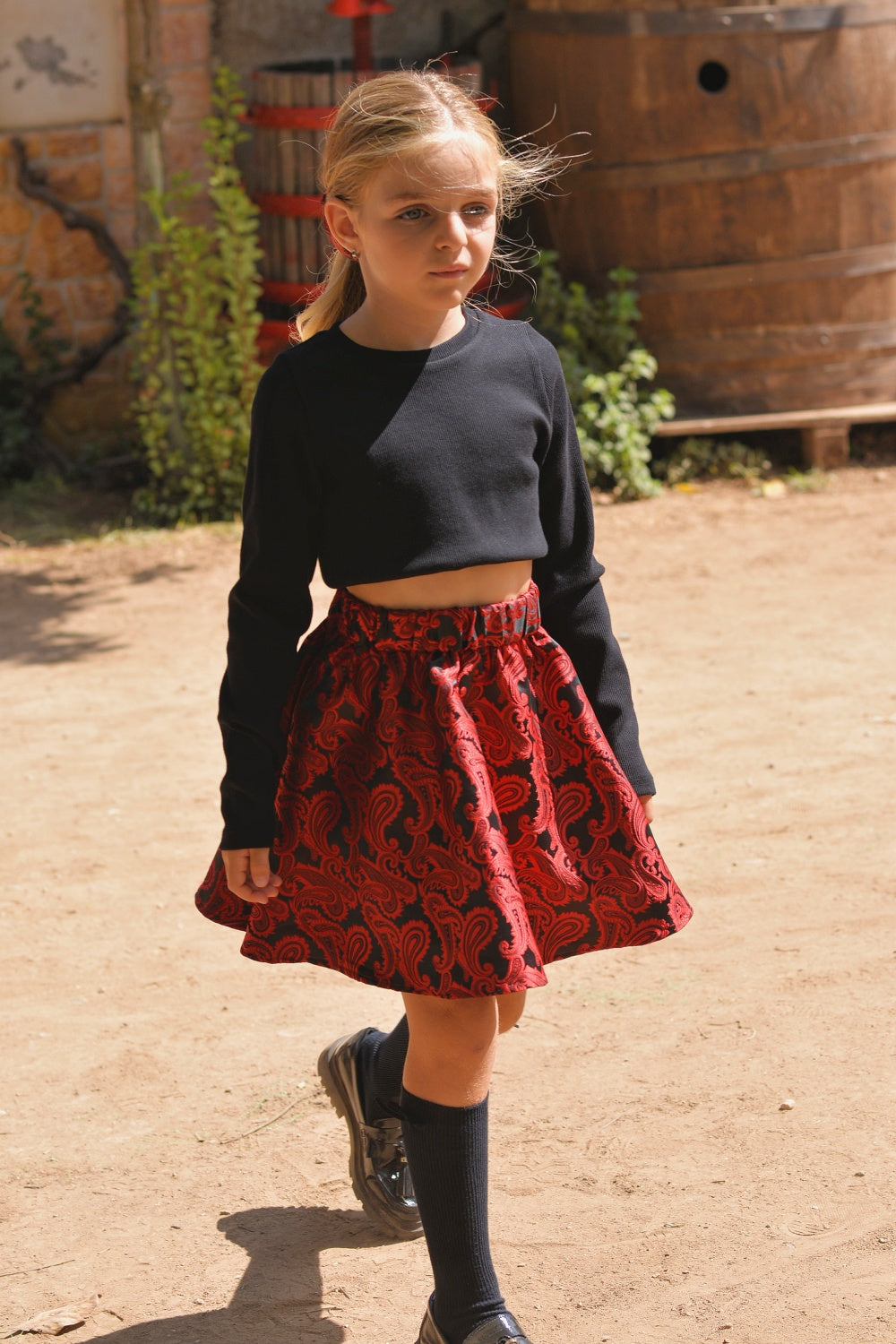Paisley skirt