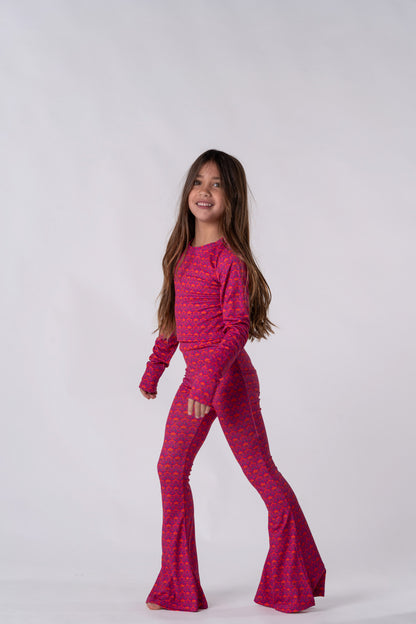 Sporty Flare Pants