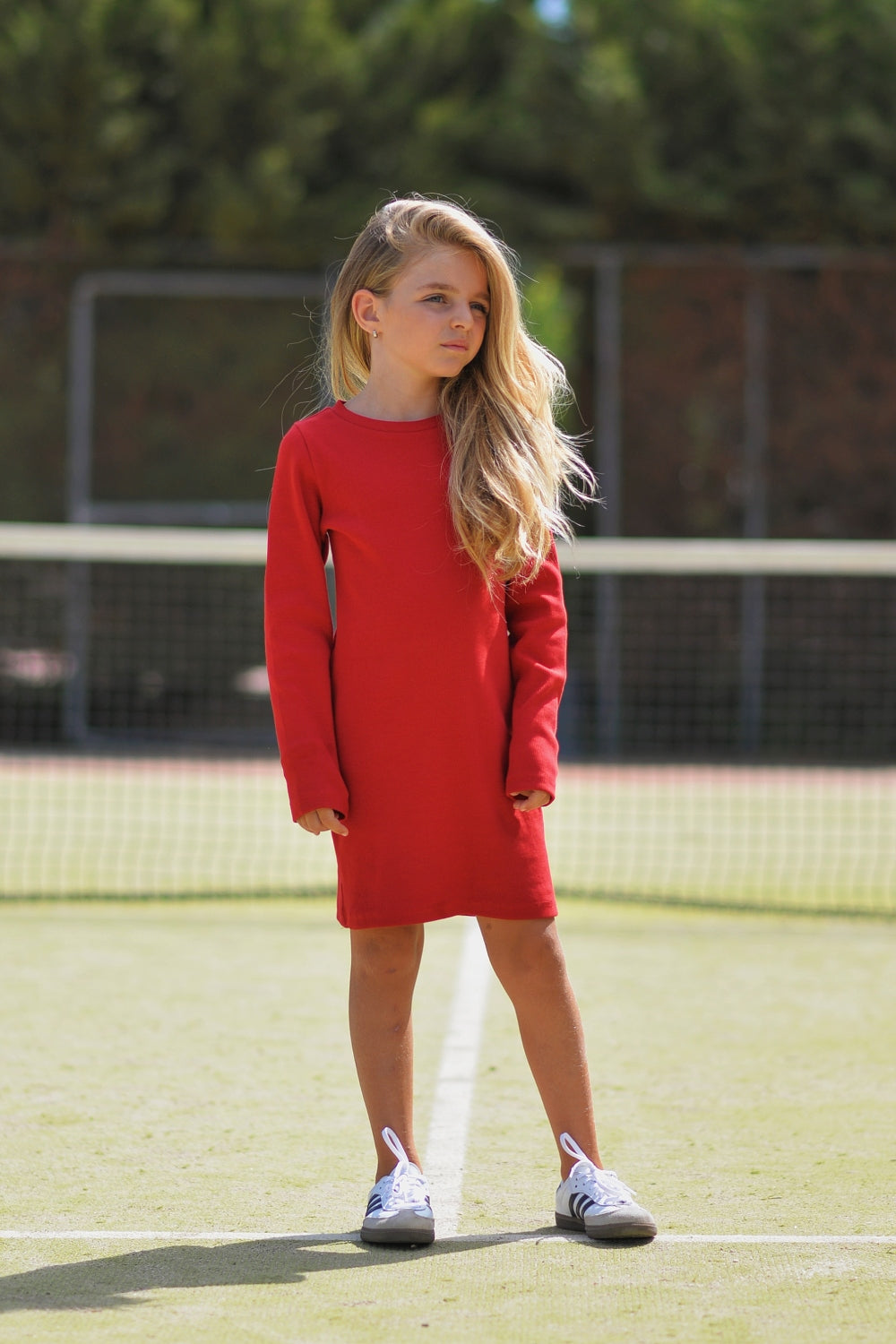 Ribbed mini dress