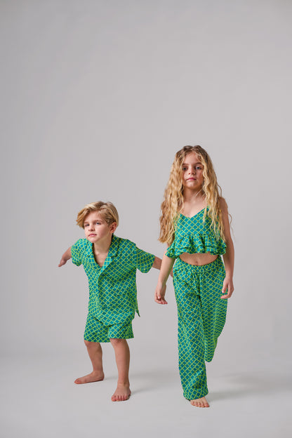 MR&MRS RELAXED SHIRT LIME