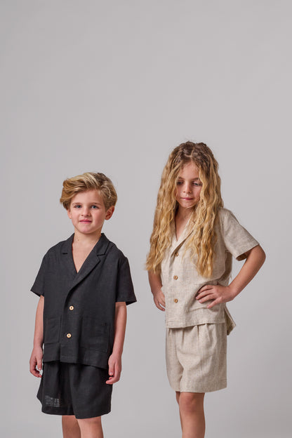 MR&MRS RELAXED SHIRT BLACK