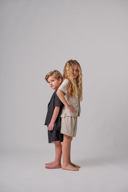 MR&MRS SHORTS BEIGE