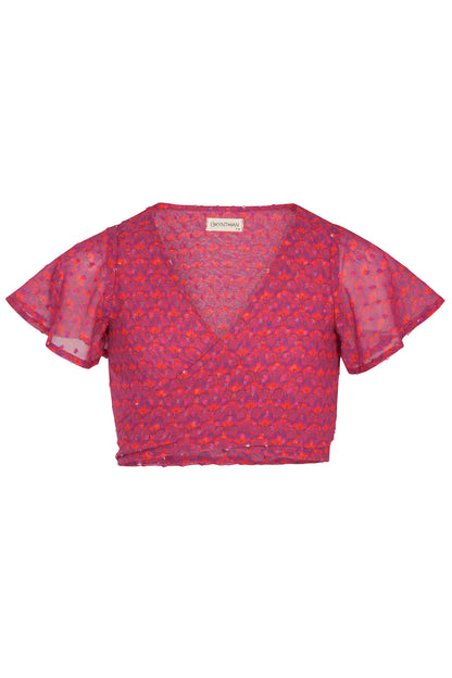Sunmelo Wrap Top