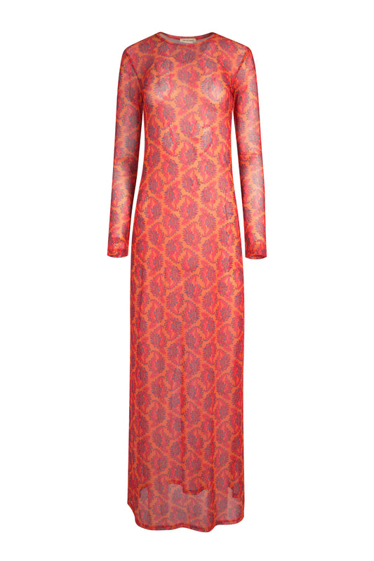 Sunmelo Maxi Mesh Dress