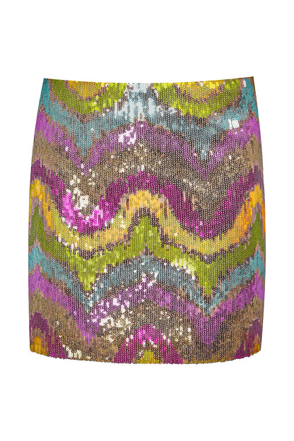 Disco mini skirt