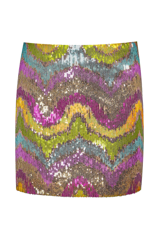 Disco mini skirt