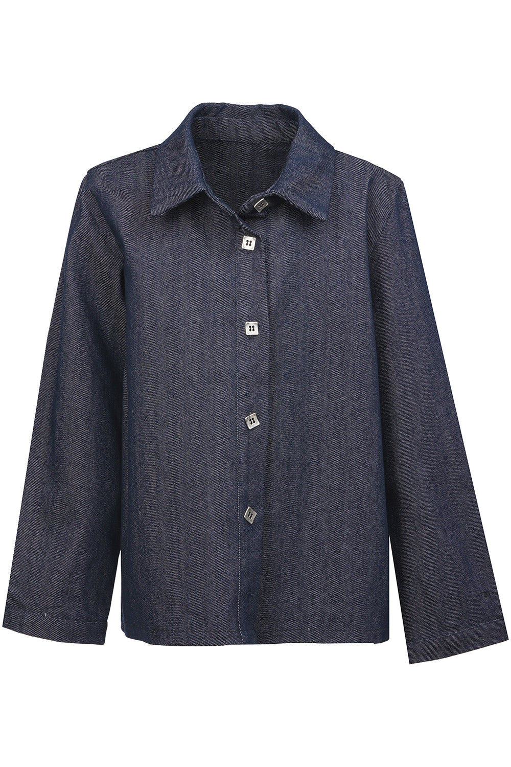 Blue Denim Overshirt