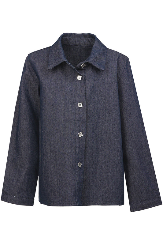 Blue Denim Overshirt