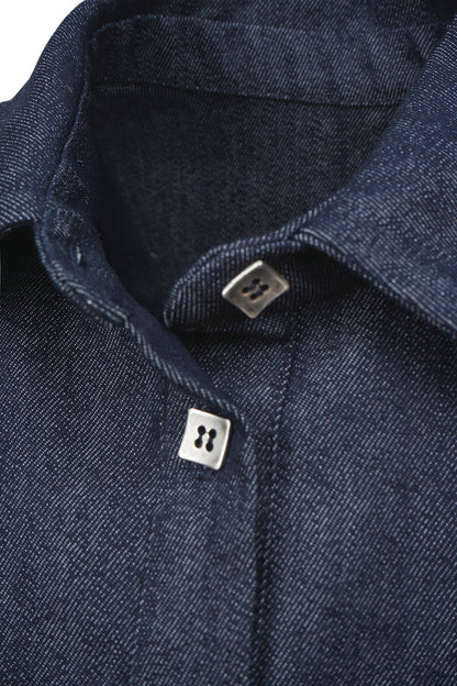 Blue Denim Overshirt