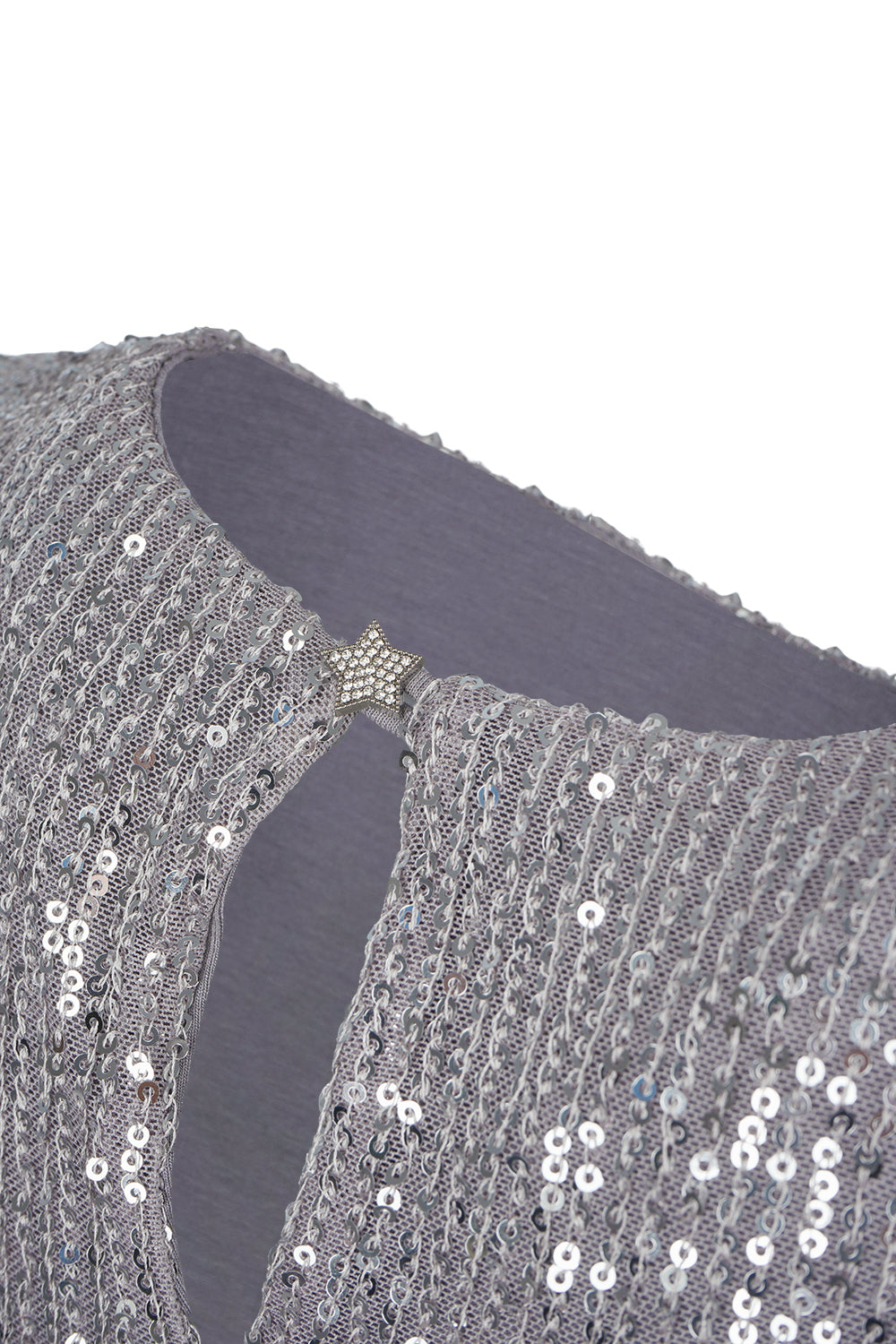 Silver disco dress